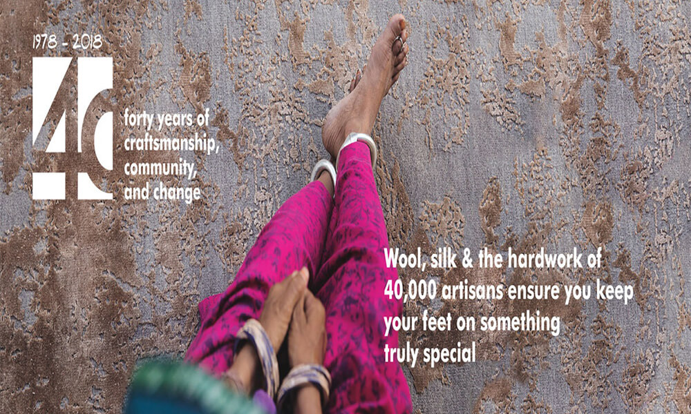 Celebrating 40th Anniversary of Hand Knotted Rugs History