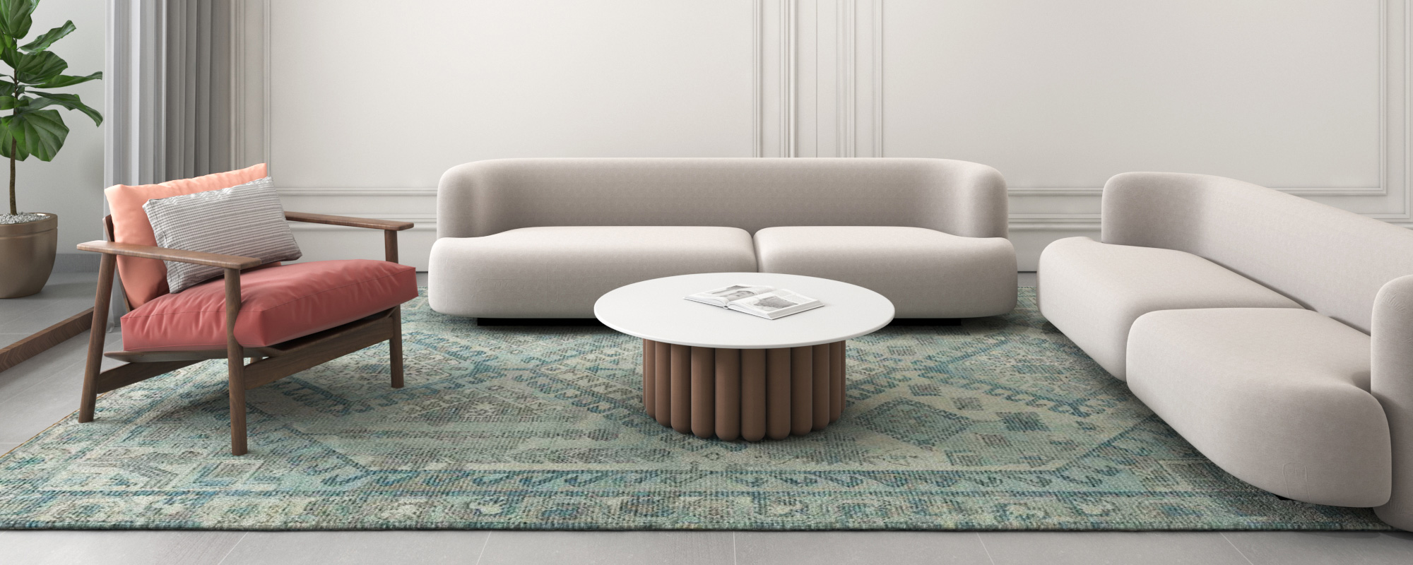 Antique Love : 7 Home Decor Styles with Traditional Rugs
