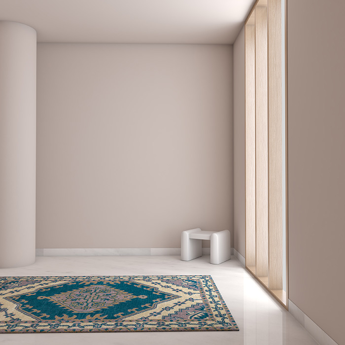 blue traditional rugs for home decor