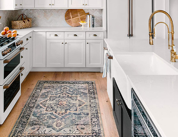decor kitchen with rugs and carpets