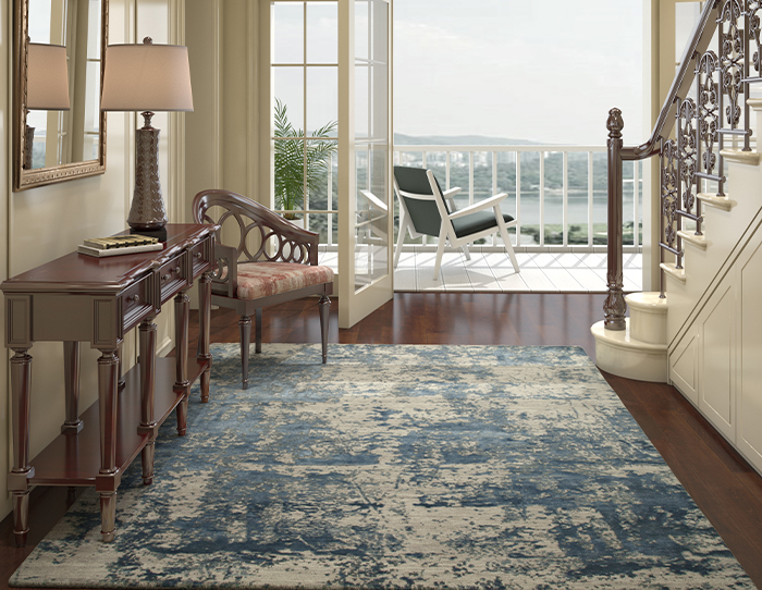 Ashwood/Chicory Hand Knotted Rug